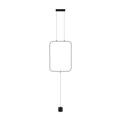 7022/27FLA HIGHTECH ODL25 247 Напольный светильник черный/металл/акрил IP20 LED 3000K 220V TEO