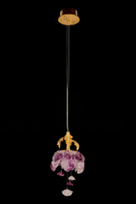 Подвесной светильник Pirilampo Purple FL1186-1PP, LED