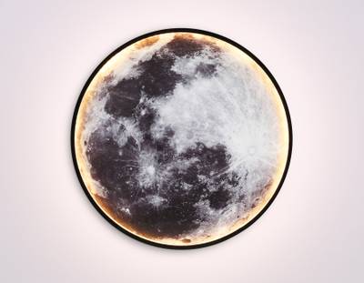 Светильник светодиодный настенно-потолочный FW11111 BK черный 18W LED 3000-6400K D300*38