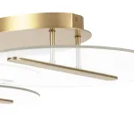 738053 Люстра ACRILE 33W LED 2691LM 120G ЗОЛОТО 3000K Lightstar