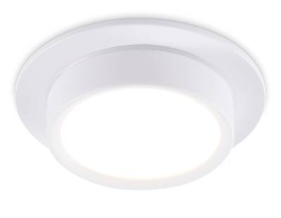 Светильник встраиваемый TN6733 WH белый IP44 GX53 D110*57