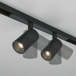 Трековый светильник Фокус / Focus Duo Basity 3000K/6000K 10Вт 36°, TR176-1-2X5WTW-M-B. TM Maytoni