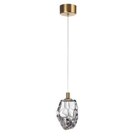 7114/4LC L-VISION ODL25 Подвесной светильник бронзовый/прозрачное  стекло/металл IP20 LED 4W 300Лм 3000K 200° 220V GEMME