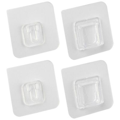 Крючки самоклеящиеся из двух деталей, 2 пары