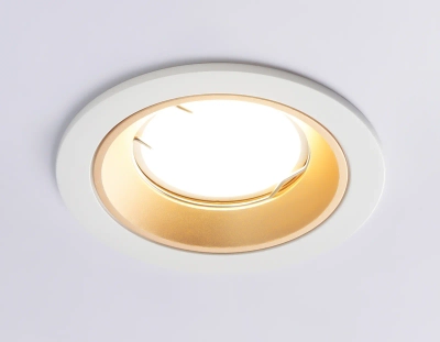Встраиваемый точечный светильник MR16 A8922 WH/GD белый/золото MR16 GU5.3 D92*24