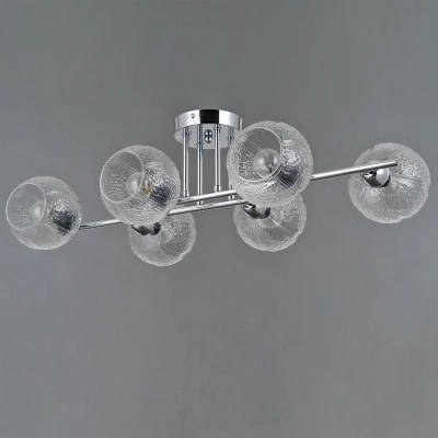 IL0701-6CSQ-24 CR ARIES светильник потолочный ILLUMICO, E14х6