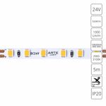 Светодиодная лента 24V 9,6W/m 3000К 5м Arte Lamp TAPE A2412005-01-3K, LED