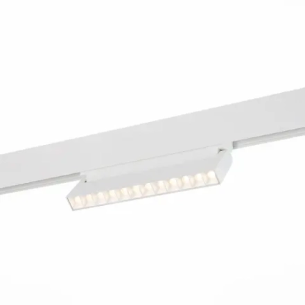 ST364.536.12 Магнитный трековый светильник белый LED 1*12W 3000K 1 009Lm Ra>80 36° IP20 L219xW22xH108 48V