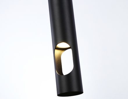 Светильник подвесной TN5108 BK черный GU10 max 12W D55*1245