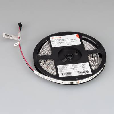 Лента DMX-B60-10mm 24V RGB-PX6 (15 W/m, IP20, 5060, 5m) (Arlight, -)
