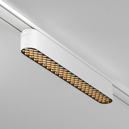 Трековый светильник Basis Grid Radity 3000K 12Вт 60°, TR084-1-12W3K-W. TM Maytoni
