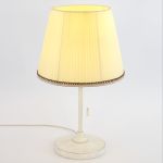 Citilux Линц CL402723 Настольная лампа патина с кремовым абажуром