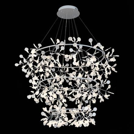 SL379.103.486 Люстра подвесная ST-Luce Серебристый/Белый LED 486*0,5W 3500K