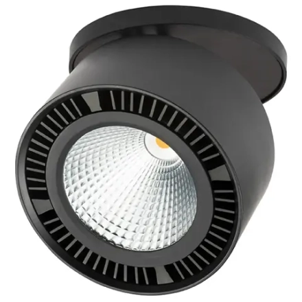 214827 Светильник FORTE INCA LED 26W 1950LM 30G ЧЕРНЫЙ 4000K Lightstar