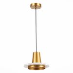SL1212.203.01 Подвес ST-Luce Латунь/Ланунь, Белый LED 1*12W 3000K