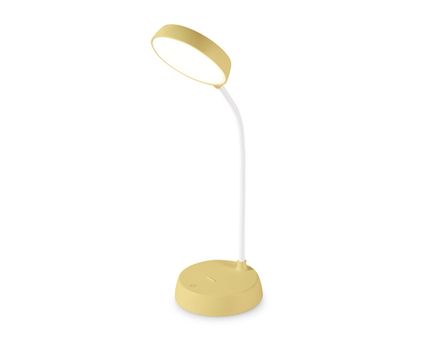 Светильник светодиодный настольный DE611 YL/WH желтый/белый LED 3000-6000K 4W