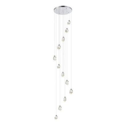 SL6114.103.12 Светильник подвесной ST-Luce Хром/Прозрачный LED 12*3W 3000K