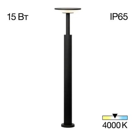 Citilux Dorn CLU05B LED Уличный парковый светильник Графит