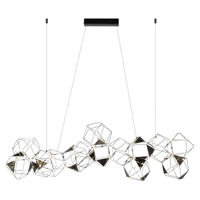 5087/64L L-VISION ODL25 293 черный хром/металл Люстра LED 64W 4000K 3800Лм TRELLIS