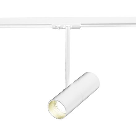 ST381.506.01 Св-к трек. Белый GU10 1*50W IP20 DxH- 220V Без ламп