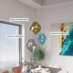 Светильник подвесной Crystal Lux NUESTRO SP1 CHROME/BROWN 3423/201