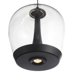 SL6014.423.01 Светильник подвесной ST-Luce Черный/Прозрачный, Черный LED 1*17W 3000K