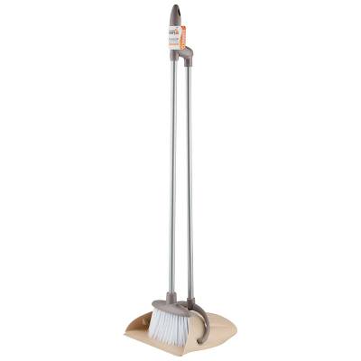 Набор для уборки BROOM: совок откидной и щетка (Минимальная отгрузка 12 шт)