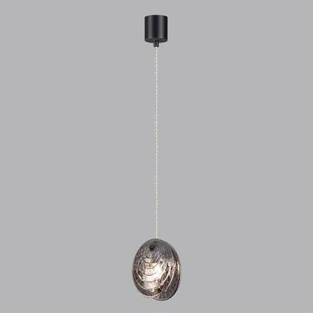 5038/1A MODERN ODL24 427 черный/дымчатый/металл/стекло Подвес G9 1*40W MUSSELS