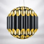 720807 Люстра SIENA 80х40W G9 ЧЕРНЫЙ/ЗОЛОТО Lightstar