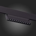 ST364.436.12 Магнитный трековый светильник Черный LED 1*12W 3000K 1 009Lm Ra&gt;80 36° IP20 L219xW22xH108 48V