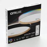 CL750320R ETALON Белый+Бук с пультом и RGB