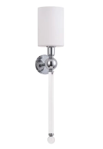Бра Crystal Lux MIRABELLA AP1 CHROME/WHITE 0421/401