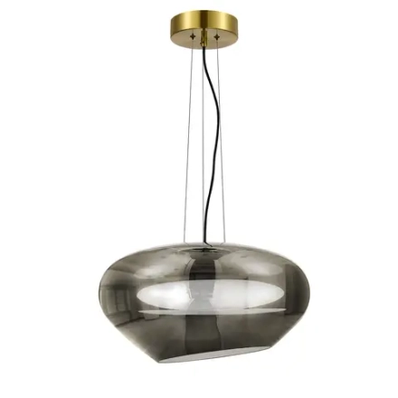 SL6019.313.01 Светильник подвесной ST-Luce Латунь/Дымчатый, Белый LED 1*20W 3000K