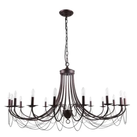 Подвесная люстра Plini 2590-18P, 18*E14*40W. ТМ F-Promo