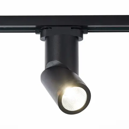 ST650.436.10 Св-к трек. Черный LED 1*10W 3000K 800Lm Ra>90 38° IP44 D60xH190 165-265V