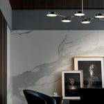 SLE6003-502-08 Светильник потолочный Белый/Белый LED 8*10W