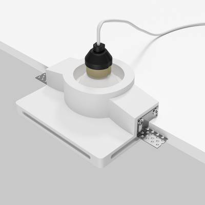 Встраиваемый светильник Gyps Modern GU10 1х10Вт, DL124-GU10-01-TRS-W. TM Maytoni