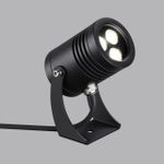 6648/6WA NATURE ODL24 725 черный/металл Фасадный поворотный светильник на 360° IP67 LED CREE 6W 4000K AC85-265V STIMA