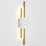 4359/10WL MIDCENT ODL23 221 белый мрамор/золотистый металл Настенный светильник IP20 LED 10W 655Лм 3000K MARMI