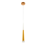 SLE200103-01 Светильник подвесной Золотистый/Золотистый, Белый LED 1*7W 3000K