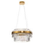 Citilux Sheldon CL339153 LED Люстра хрустальная с пультом Бронза