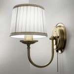 Citilux Гера CL433313 Бра с абажуром и выключателем Бронза