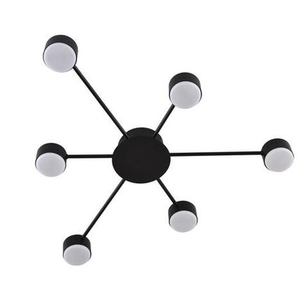 8344/6C COMFI черный, металл Люстра GX53 LED 6*7W 220V TORINA