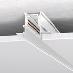 ST004.539.12 Шинопровод магнитный встраиваемый под ГКЛ 12мм ST-Luce Белый Длина 3 000мм