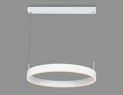 Светильник светодиодный подвесной с пультом FA6605 WH белый 51W D600*700 (ПДУ РАДИО 2.4G)