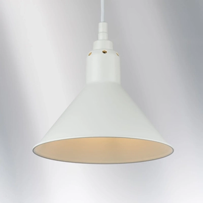 765026 Люстра LOFT 1х40W E14 БЕЛЫЙ