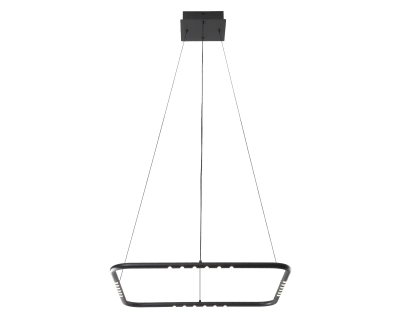 08557-60*60,19 Подвес диммируемый Магни черный w60*60 h200 Led 24W (4000K) с пультом ДУ