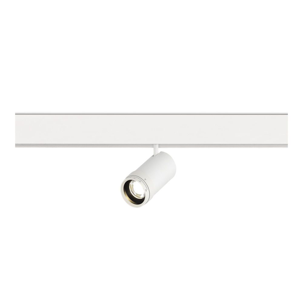 ST357.546.12 Магнитный трековый светильник ZOOM Белый LED 1*12W 4000K Lm Ra90 10-55° IP20 D50xH160 48VV