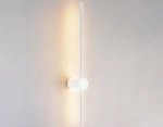 Настенный светодиодный светильник FL5201 SWH белый песок LED 3000K 8W 600*60*100