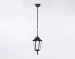 Светильник уличный подвесной ST2029 BK/CL черный/прозрачный IP54 E27 max 40W D150*780